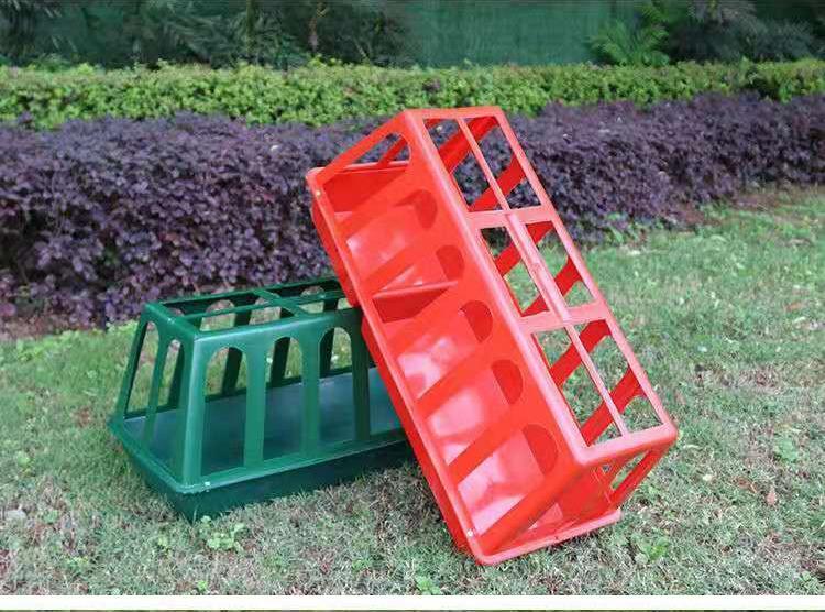 喂鸡食槽喂水槽加厚鸡鸭喂食器养殖鸡食槽绿色鸡槽65厘米长16进口铲