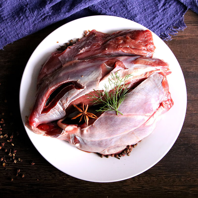 梅花鹿肉3斤腱子肉新鲜鹿肉鹿排骨鹿腿整只带皮 欧林醉尔 鹿蝎子5斤