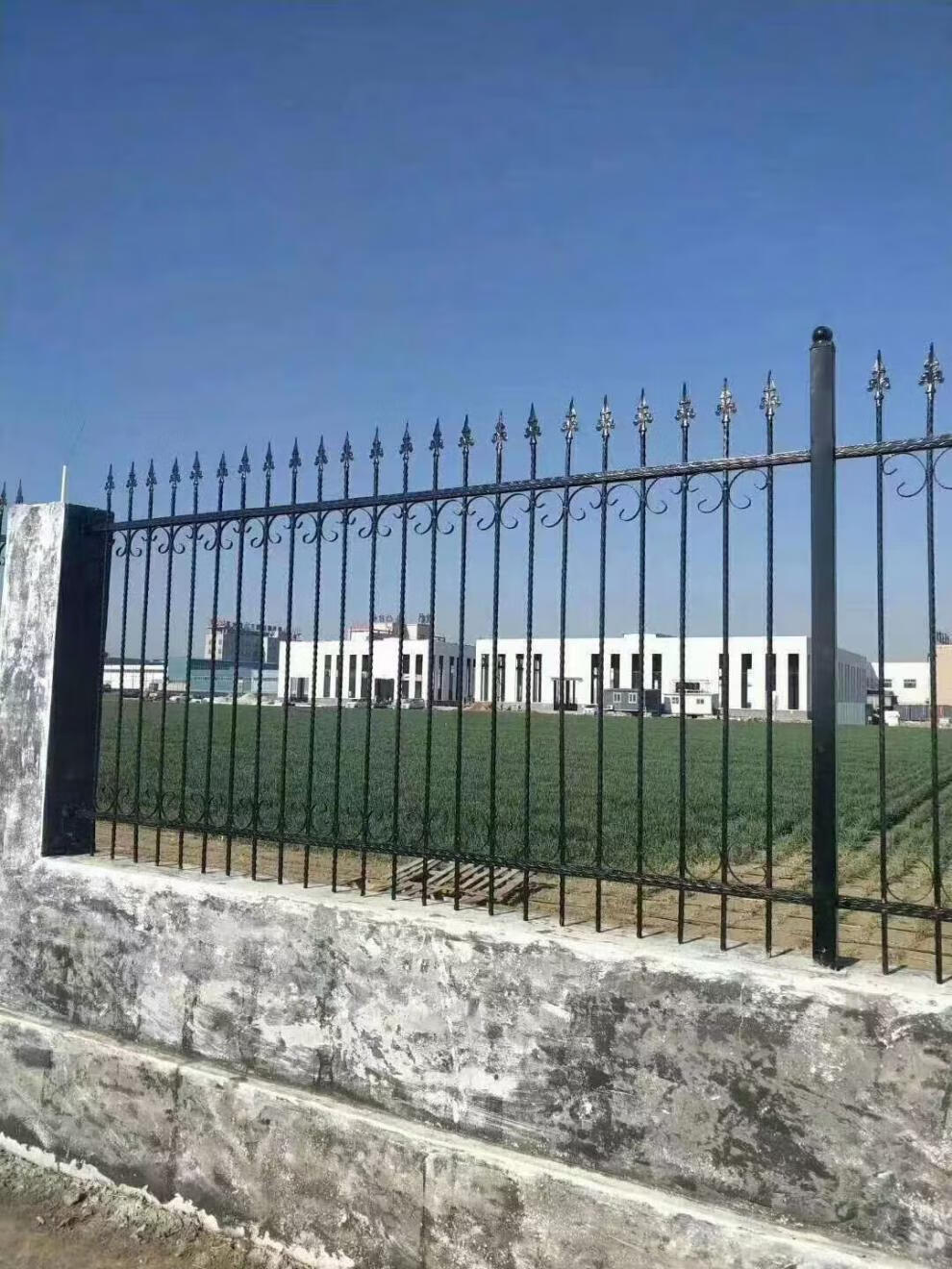 锌钢铸铁围墙护栏围栏栅栏别墅庭院小区院子院墙户外铁艺栏杆