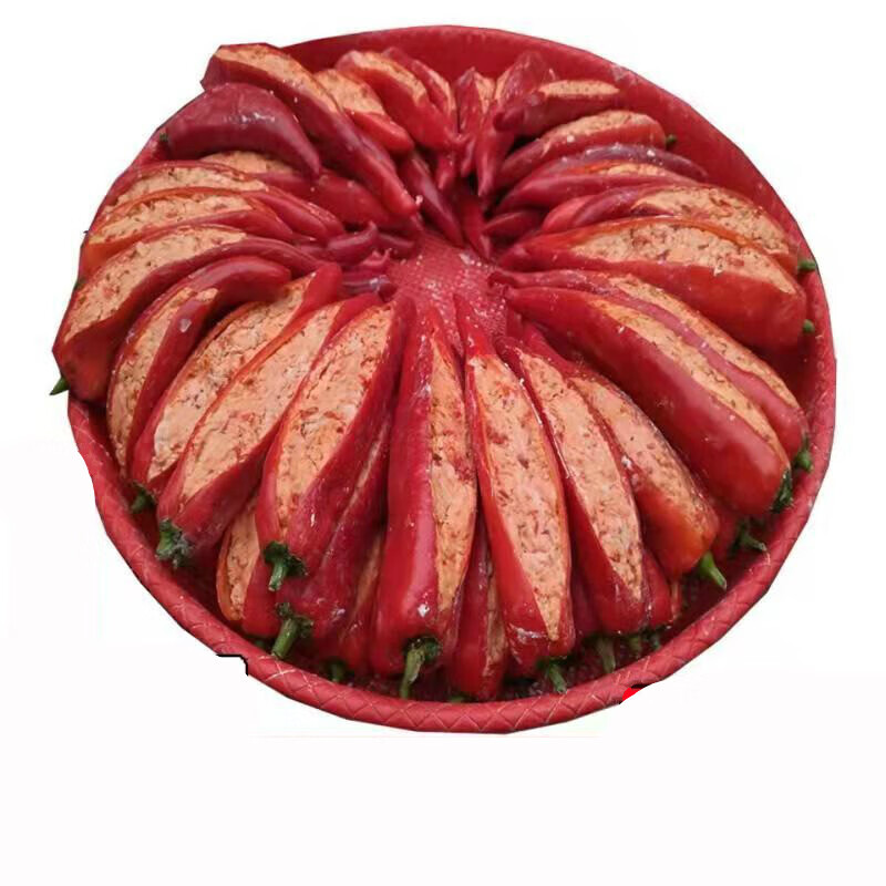 味小府糯米酸灌心辣子粑大渣莽海椒湖南湘西贵州特产老坛下饭菜鱼儿