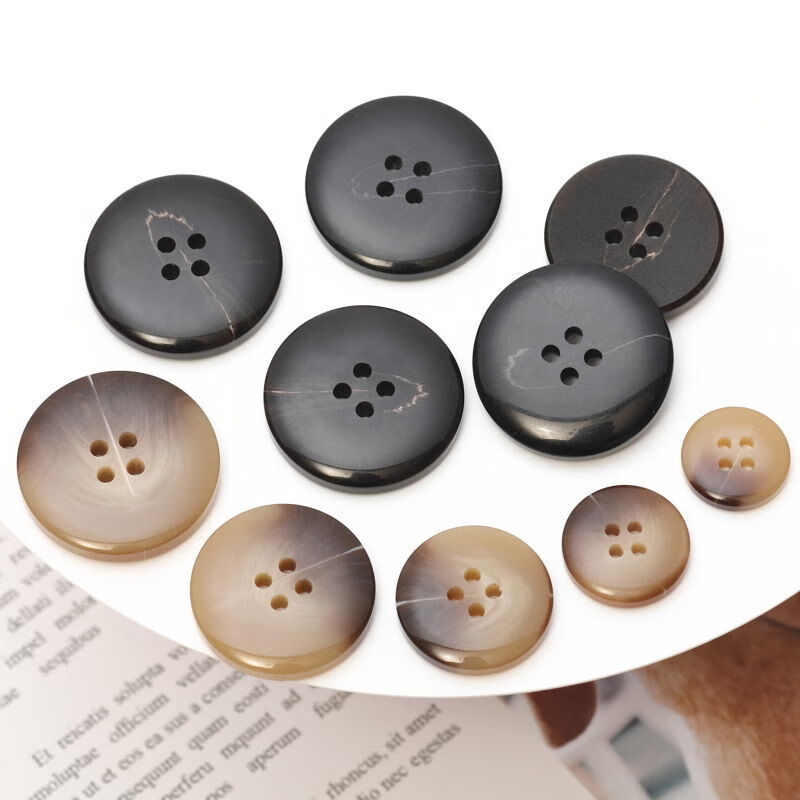 纽扣扣子男女西服休闲扣大衣毛衣风衣纽扣四眼扣西装袖扣领扣a02037