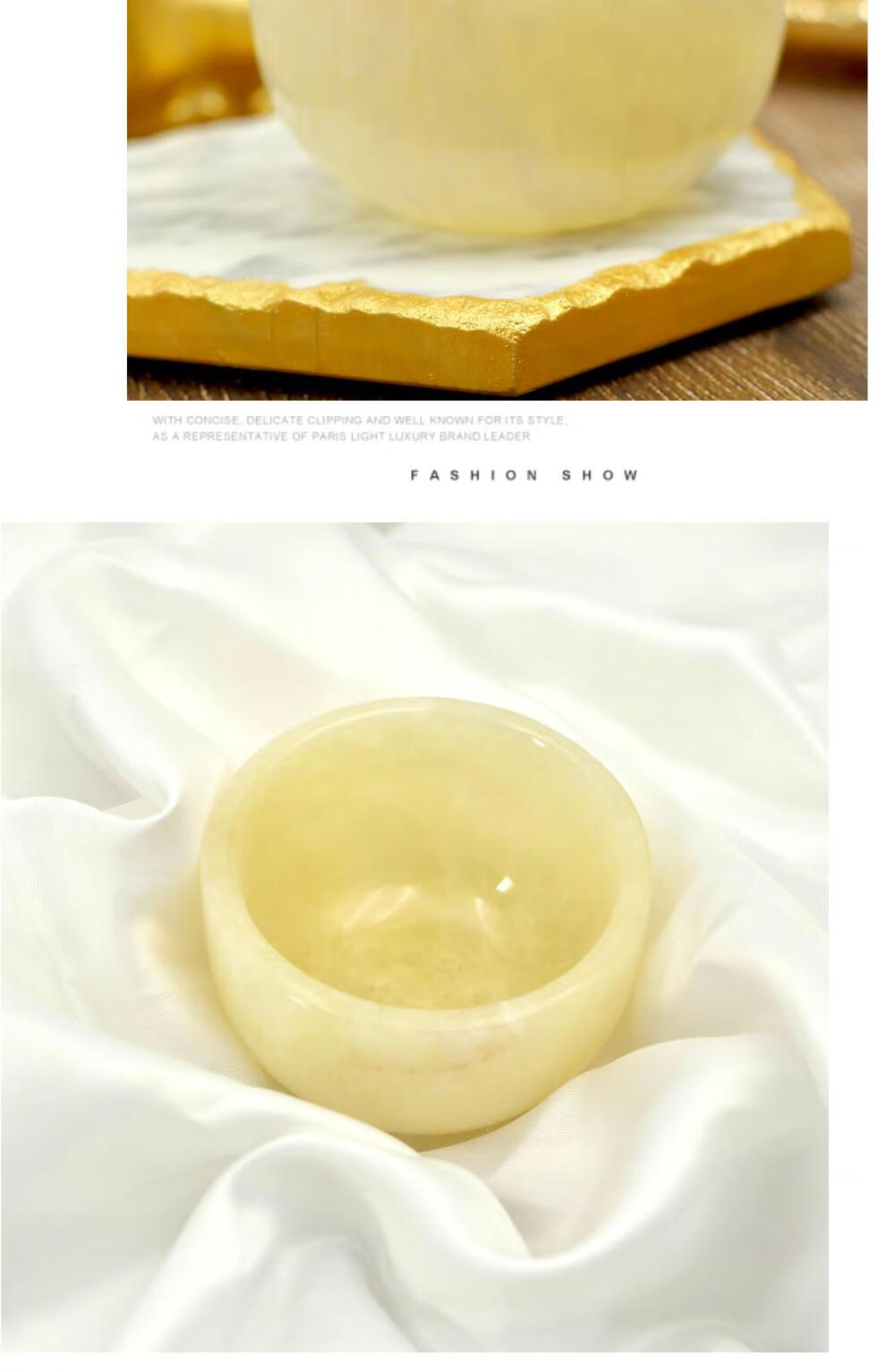 天然松香玉石茶杯天然玉石松香玉茶杯礼闻香杯茶道功夫茶具品茗杯主人