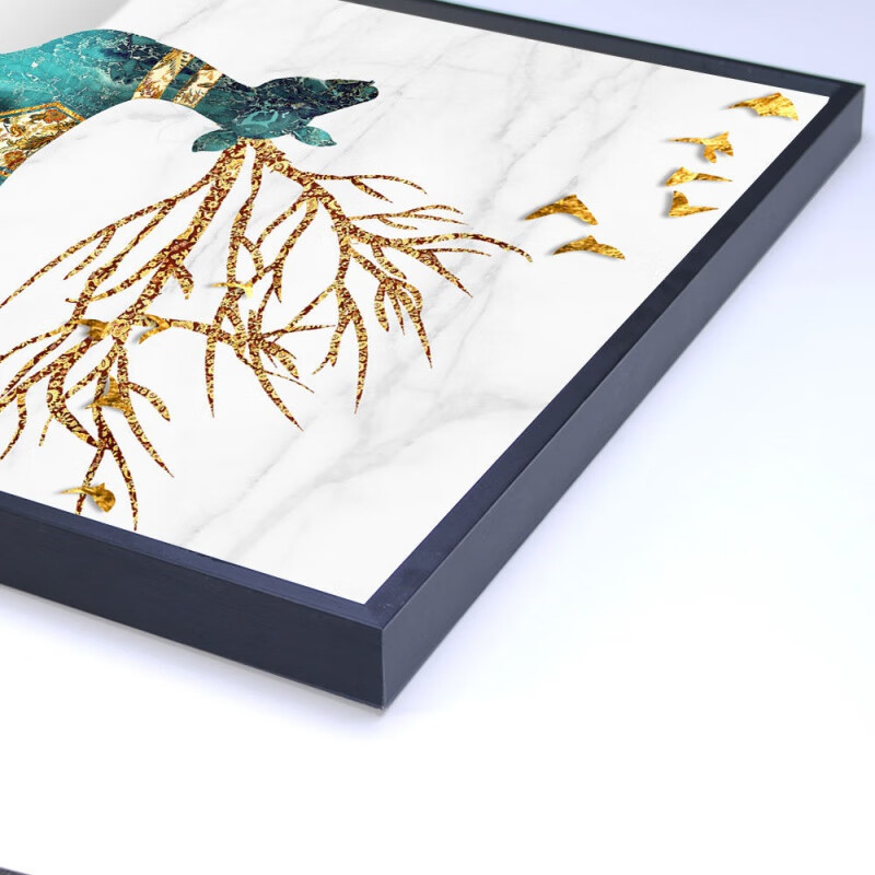 画框装裱简约铝合金画框装裱挂墙十字绣框4k八开a3边框画框外框裱钻石