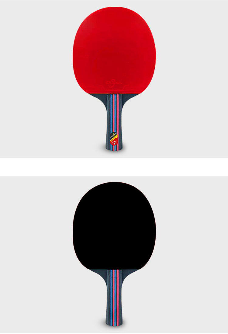乒乓球拍高品质2021新款乒乓球拍三4五六星2只装兵乓球直拍横拍儿童