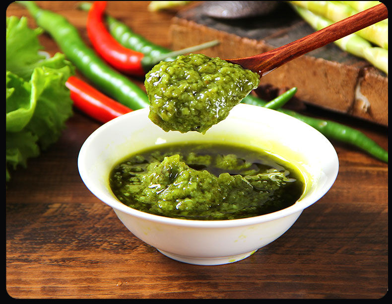 藤椒酱商用青花椒酸菜调料藤椒酱饭店用青花椒火锅底料藤椒酱家用100