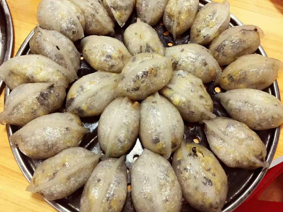 广东梅州笋板大埔客家特产笋粄酿粄特色小吃咸豆粄食用木薯粉平远 咸