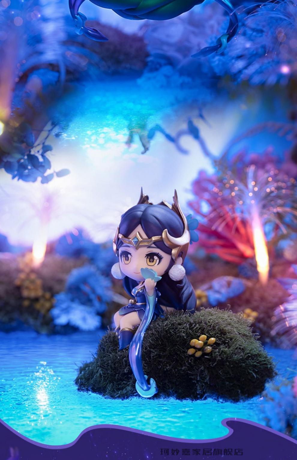 王者荣耀仲夏夜之梦蝉q版 模型玩具公仔周边摆件 仲夏夜之梦蝉q版