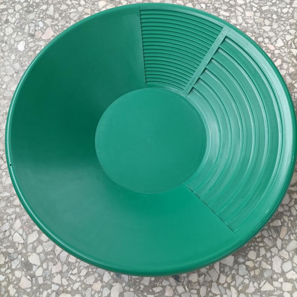 2022新款手摇淘金盆 加厚淘金盘工具手摇金矿沙金洗金淘金斗淘金盆