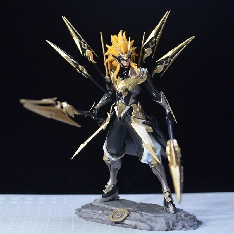 王者荣耀精品盲盒玩具男女赵云李白韩信模型摆件毕业生日礼物 青铜