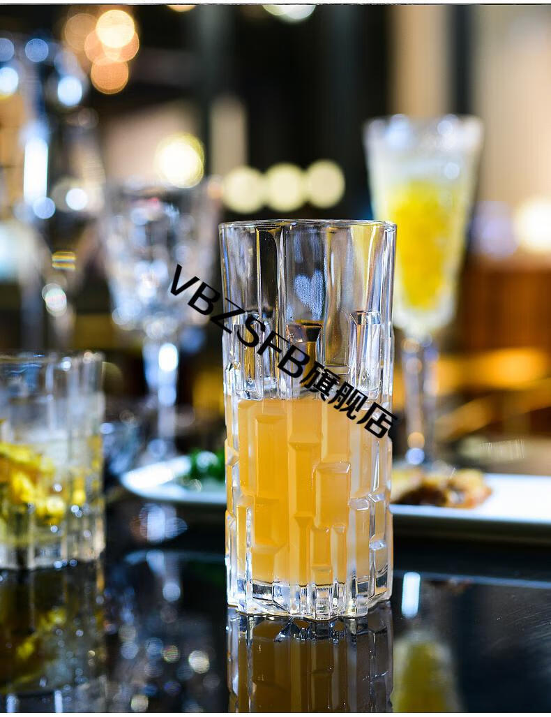 意大利rcr水晶玻璃威士忌酒杯洋酒杯白酒啤酒鸡尾酒杯子装330ml威杯2