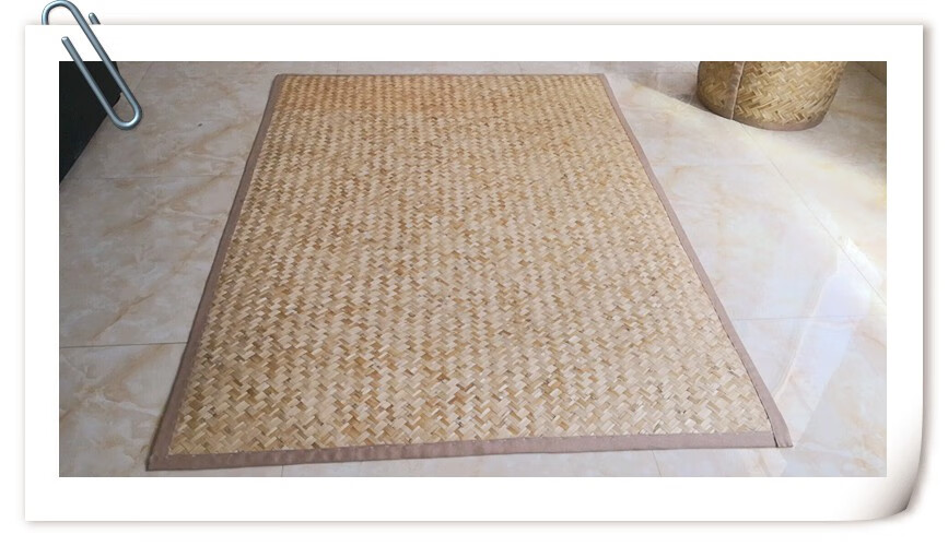 子炕席家用农村土东北火炕席榻榻米耐高温芦苇席手工编织老式草席子