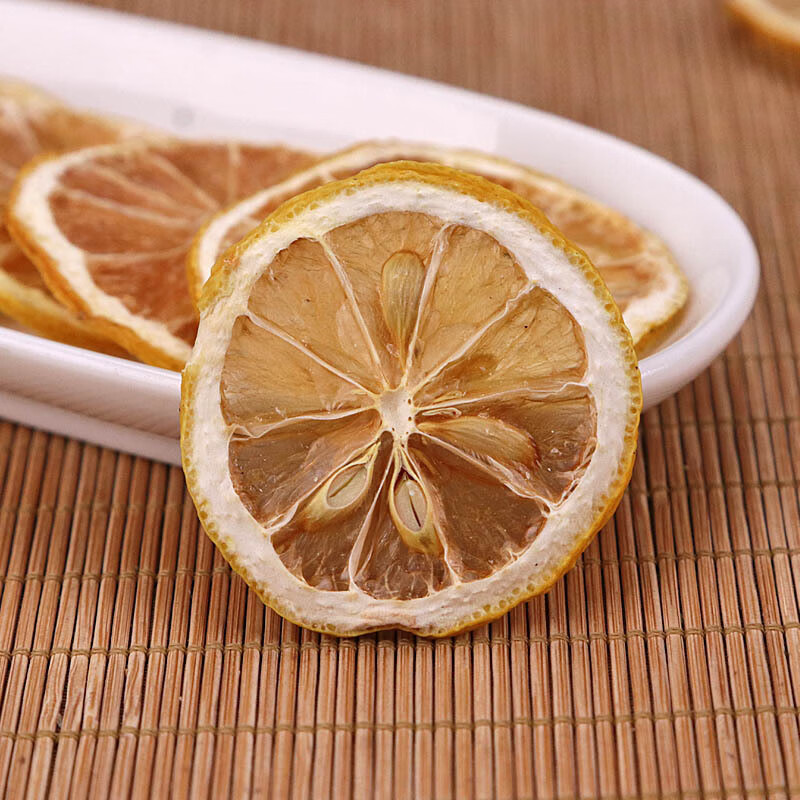 北京同仁堂柠檬片泡茶干片柠檬茶泡水500g精选柠檬干水果茶散装袋装