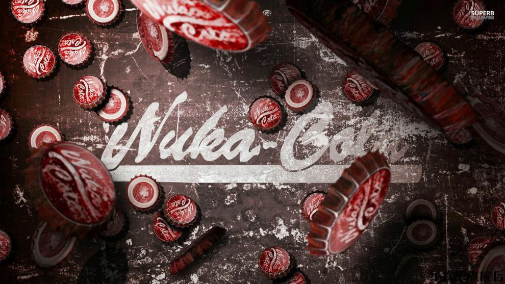fallout4辐射4异尘余生4周边nukacola核子可乐瓶盖钥匙扣主题铁盒包装