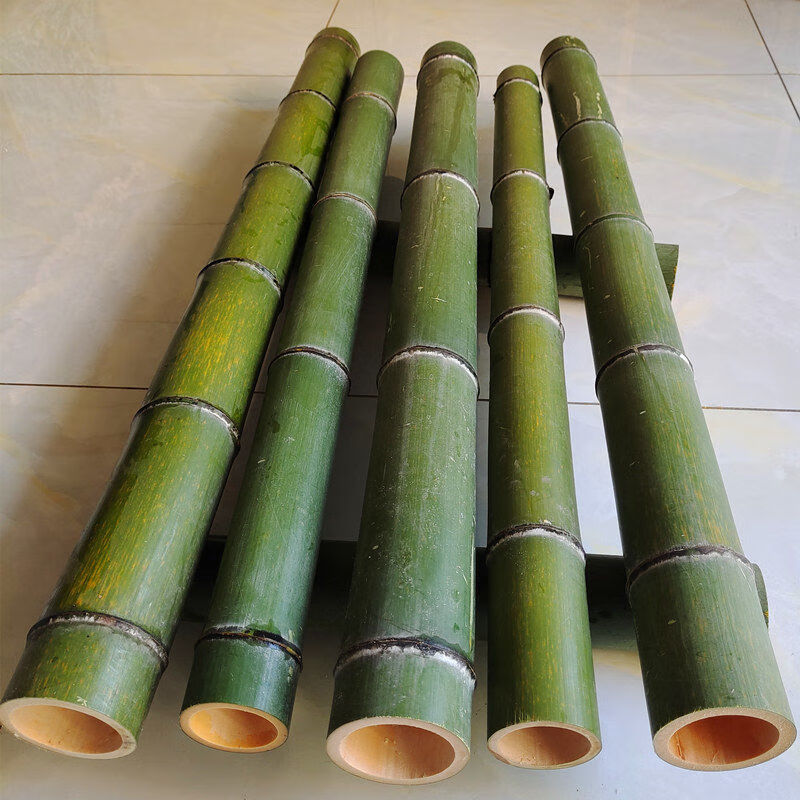 毛竹筒子楠竹筒碗杯原材料竹筒饭竹杯竹片竹条蒸筒原材料外直径1012
