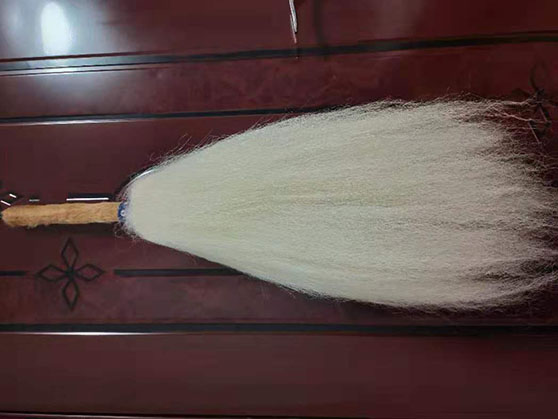 拂尘掸太极拂尘善缘牌牦牛尾巴拂尘掸子白牦牛尾巴太极拂尘舞蹈道具除