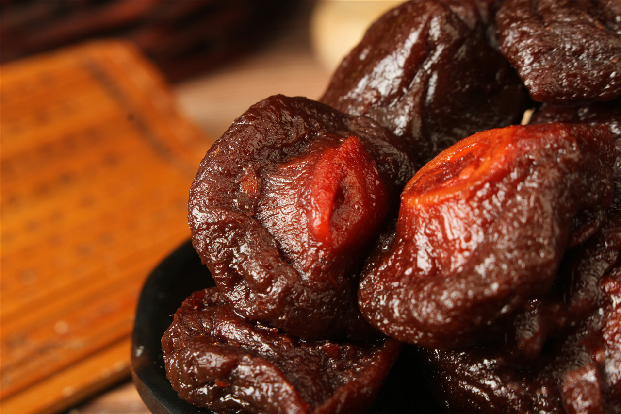 蜜饯果脯苏式奶油半话李肉李子干酸甜软糯散装果干奶油半话李250g