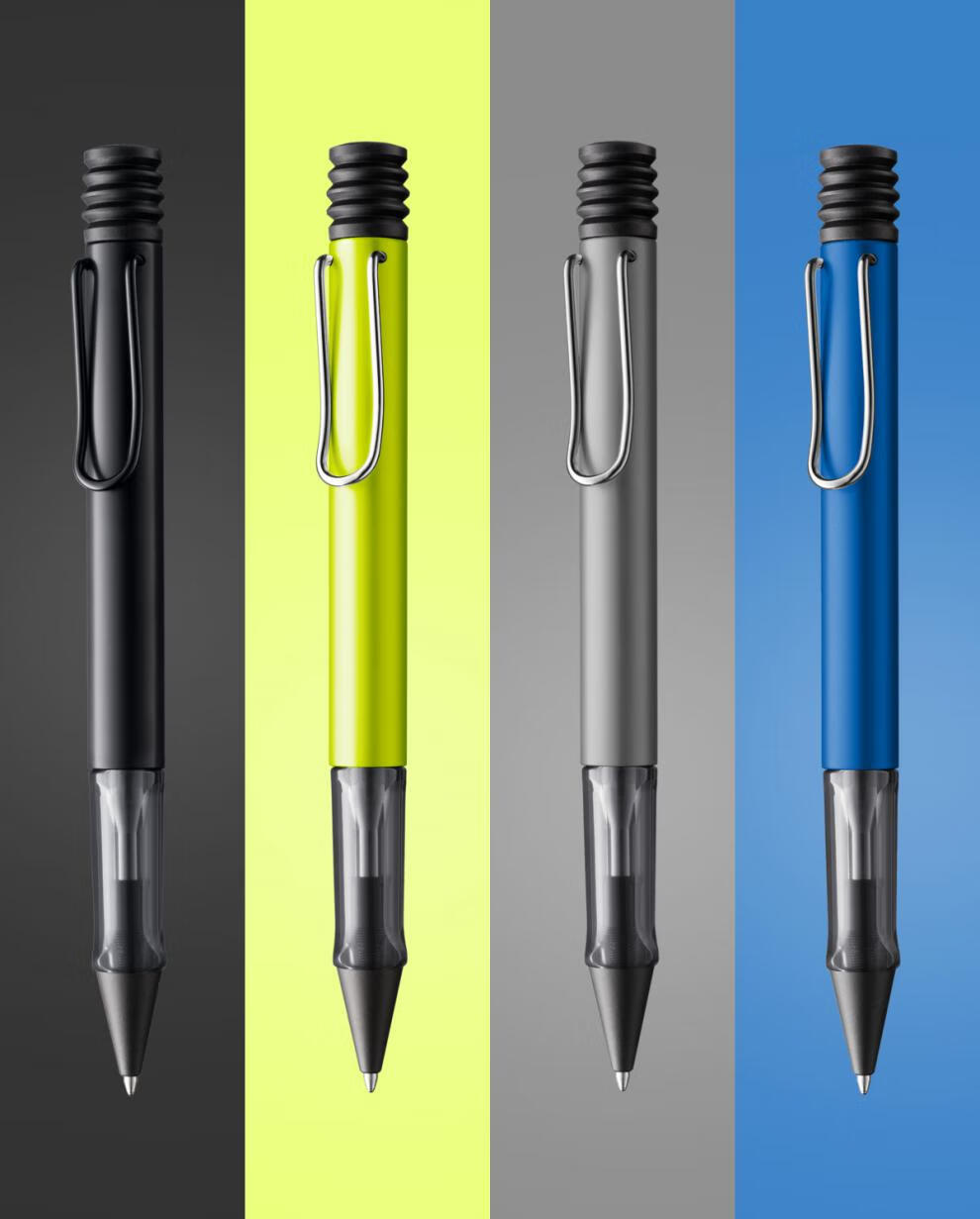 凌美(lamy)原子笔 恒星al-star系列金属笔杆圆珠笔 简约便携按动式