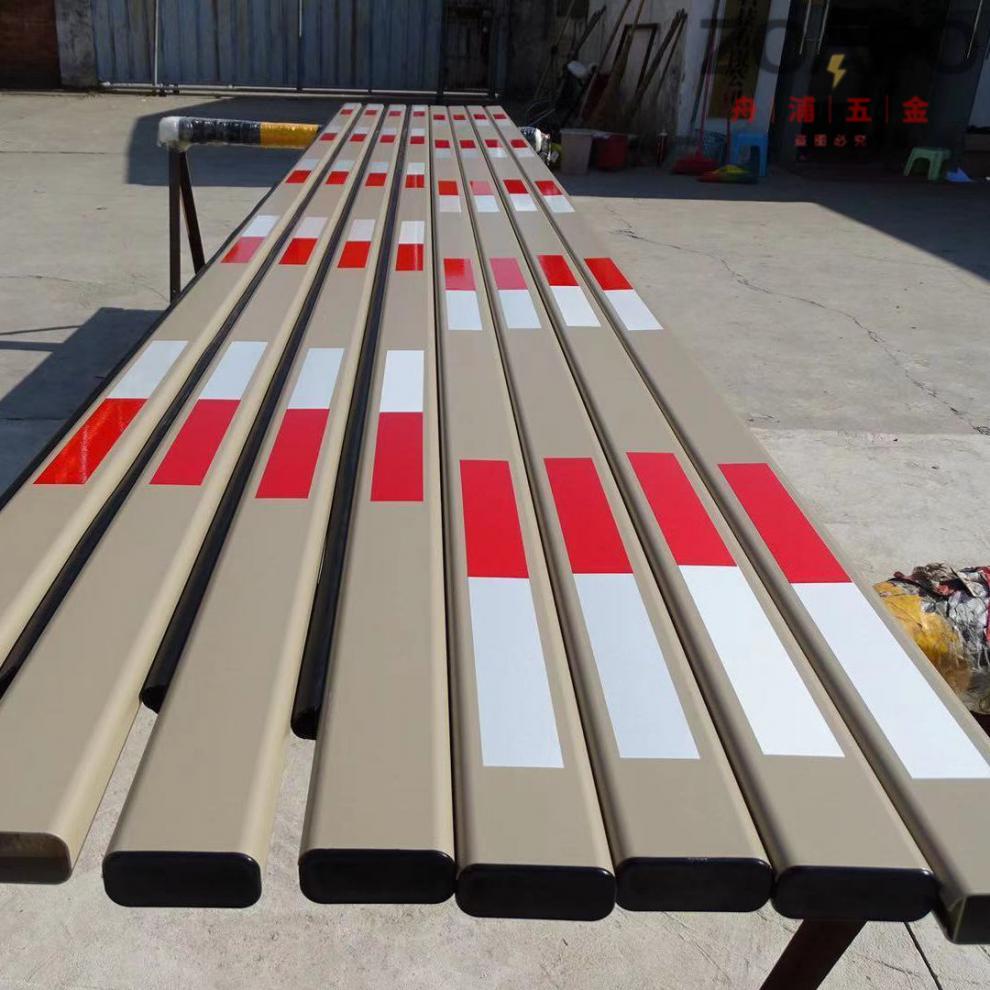 道闸杆7030铝直杆拦车杆挡车杆升降起落杆小区门口停车收费2米加厚带