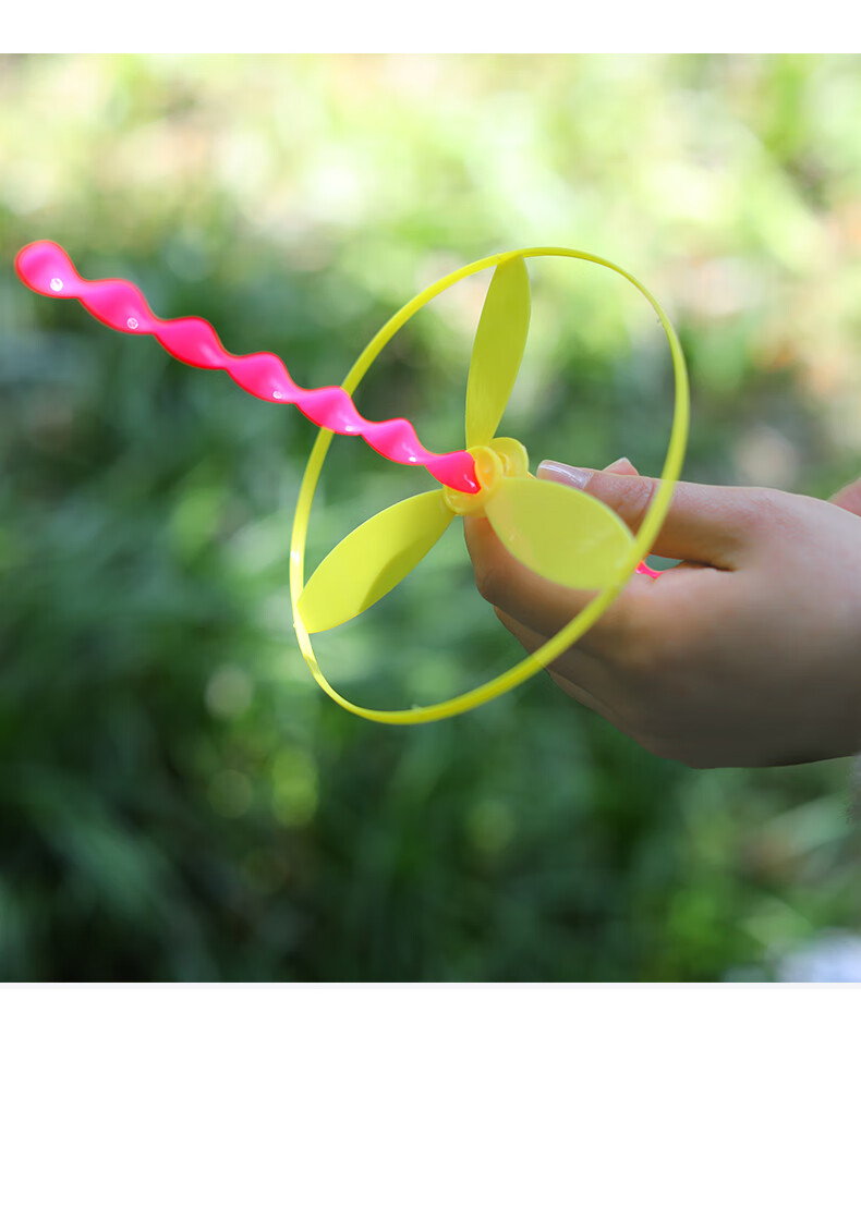 大号飞天仙子发光竹蜻蜓80后怀旧玩具户外闪光玩具地摊货源飞天仙子