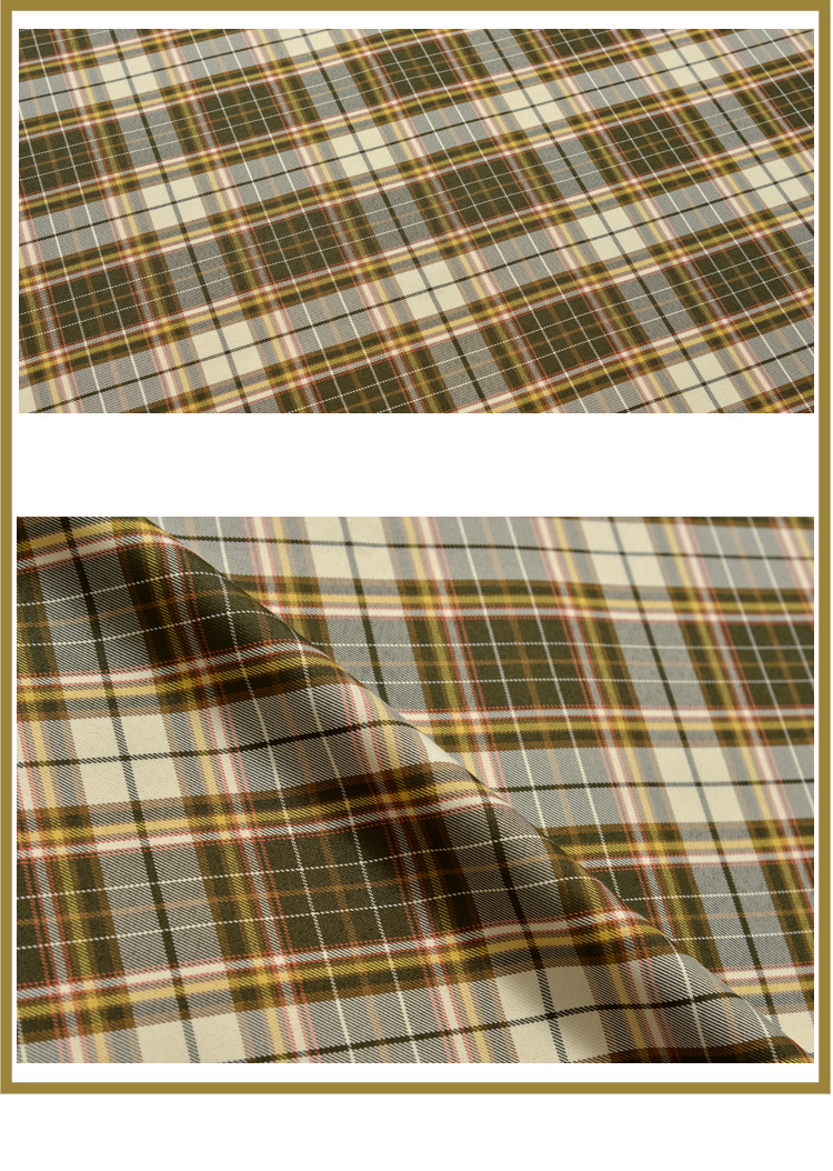 jk布料 jk制服学院风格子布料百褶裙涤纶洋装英伦风校服色织服装衣服