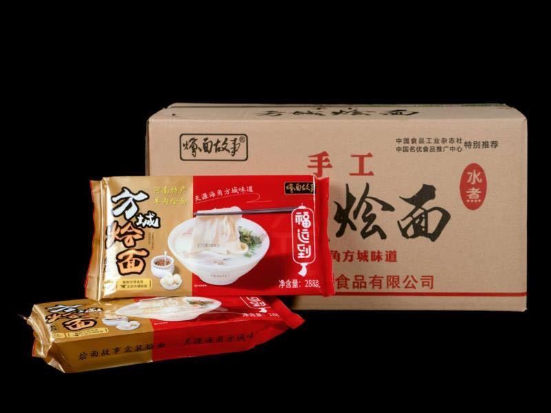 方城烩面故事河南特产方便面烩面调料有整箱6份有肉礼盒装