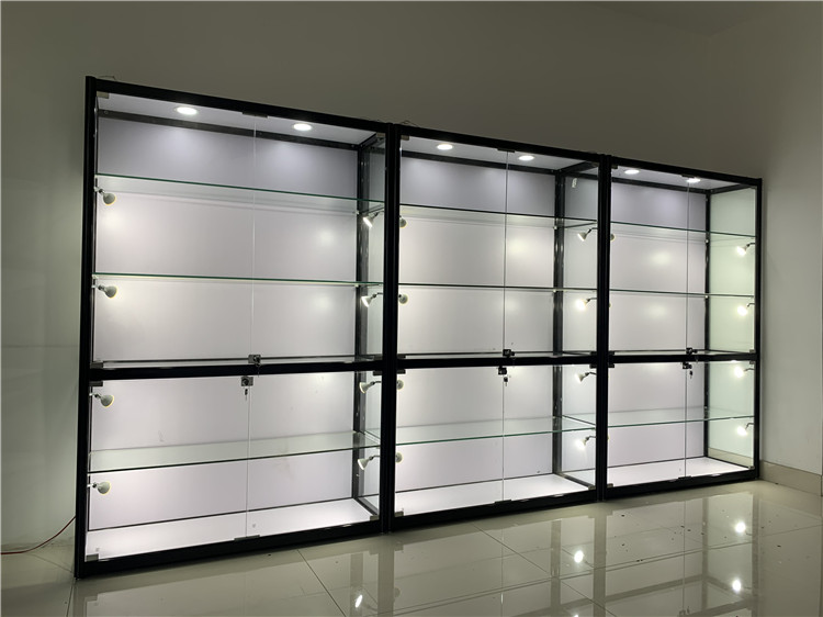 navcon 收藏柜样品展示柜产品积分兑换礼品奖品柜证书奖杯透明玻璃