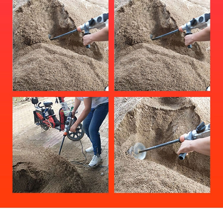 搅拌杆搅灰杆蜗牛款水泥沙干湿两用打灰杆电锤水钻不锈钢拌灰神器