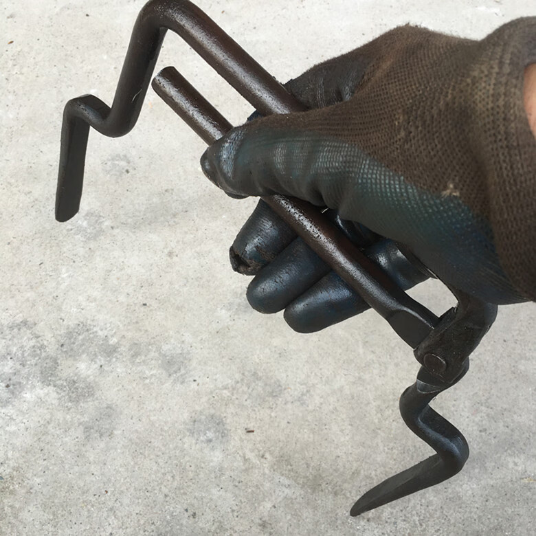 上海砖夹水泥加气砖钳具试模夹子九五标砖红砖夹多孔砖抱钳子琼羽夹紧