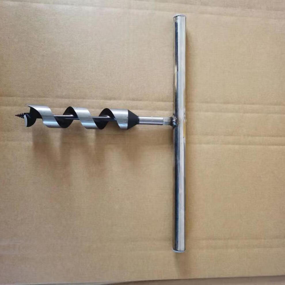 家用简易手动打孔工具木工钻头10毫米大孔打孔手捻钻开孔器支罗钻 6mm