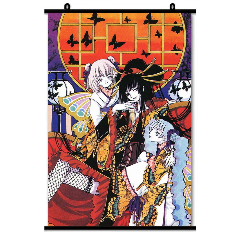 【京选】xxxholic 四月一日灵异事件簿 壹原侑子挂画布质海报动漫周边
