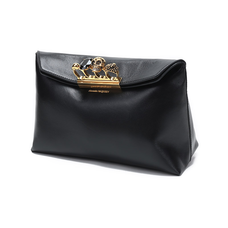 亚历山大麦昆alexandermcqueen女士皮革手拿包631864csrrt预售代购