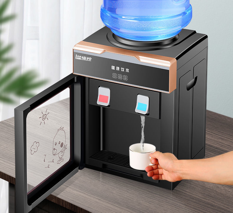 新款饮水机制冷制热家用小型迷你型台式烧水器全自动宿舍学生weili钛