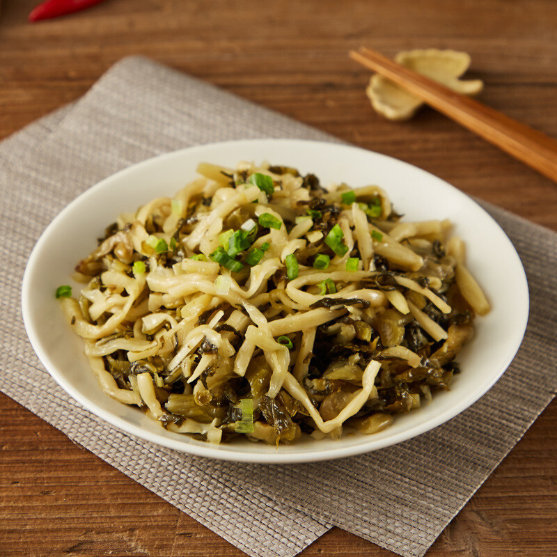 博鸿小菜脆笋丝咸菜鲜嫩梅菜笋丝福建特产喝粥下饭菜大米面条火锅调味