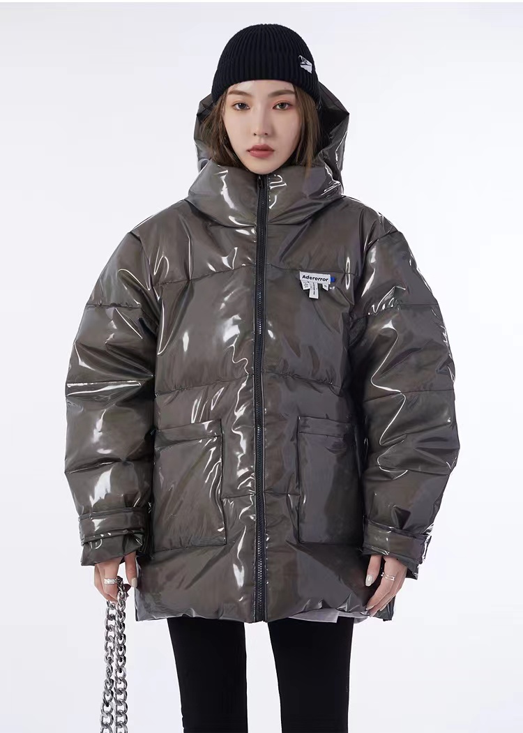 韩国潮牌ader error羽绒服透明亮面你是我的荣耀迪丽热巴乔晶晶同款