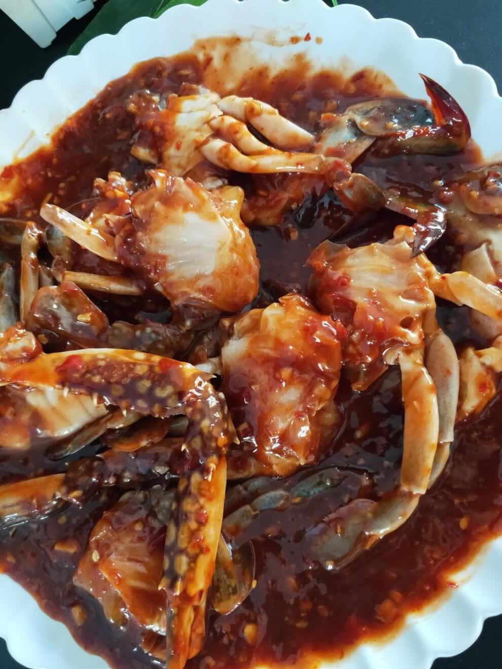 好货严选醉蟹块酱蟹块辣蟹醉蟹即食海鲜罐装生呛蟹钳蟹肉梭子蟹螃蟹