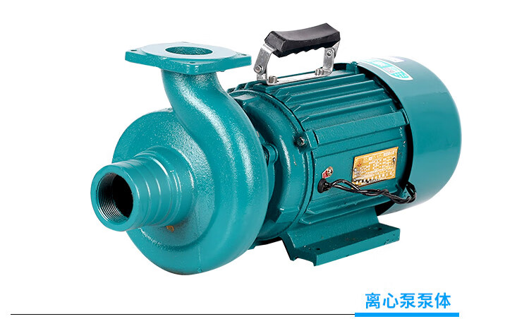 手摇电动两用压井泵离心泵高吸程浇地自吸水泵铜线农用灌溉抽水机 2寸