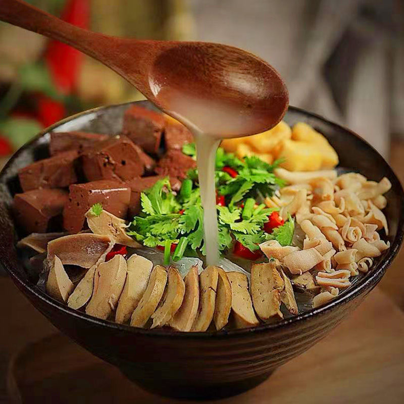 晨臻 粉丝方便速食鸭杂火锅南京特产冲泡夜宵鸭血粉丝汤充饥休闲食品