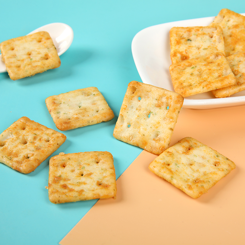 好物推荐泡吧小脆薯片非油炸膨化解馋零食品小吃烧烤番茄海苔芝麻饼干