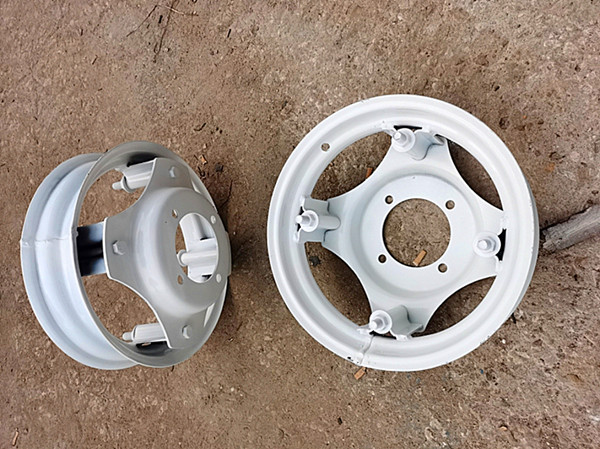 拖拉机轮胎60012农用胎人字水田高花65075016铁轮改装橡胶轮胎sn8194