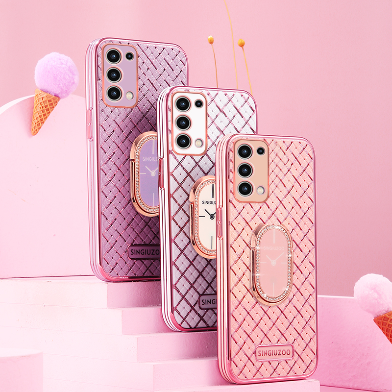 空氪 适用于opporeno5手机壳新款高级感5k硅胶软壳女曲面屏全包防摔