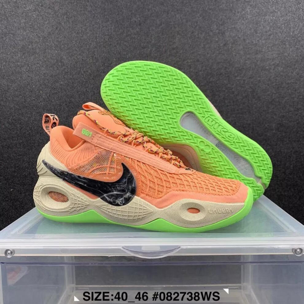 cosmic unity安东尼戴维斯篮球鞋浓眉哥1代战靴气垫环保湖人实战 蓝绿