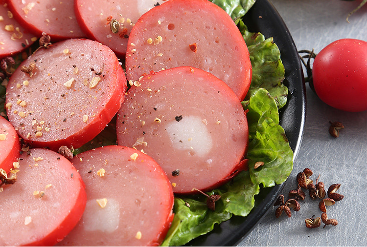 大红肠 上海风味大红肠即食商用麻辣烫肠 大红肠260克*5根【图片 价格