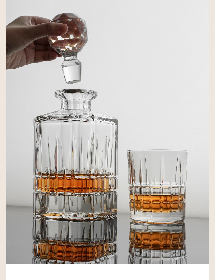 bohemia捷克进口水晶玻璃酒具套装多佛经典威士忌酒樽酒杯送礼dover