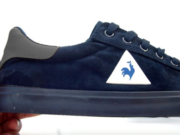 官方法国大公鸡新款公鸡男鞋运动休闲跑步鞋子板鞋莆田鞋 深蓝色 41