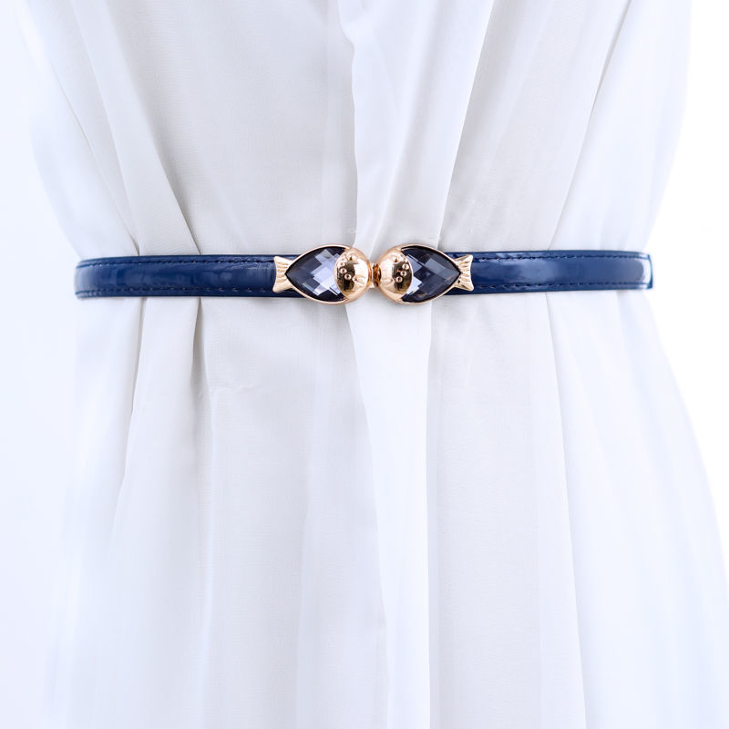 贝佳淑新品腰链女款贴身裙腰带女细款装饰腰链简约百搭配连衣裙子毛衣