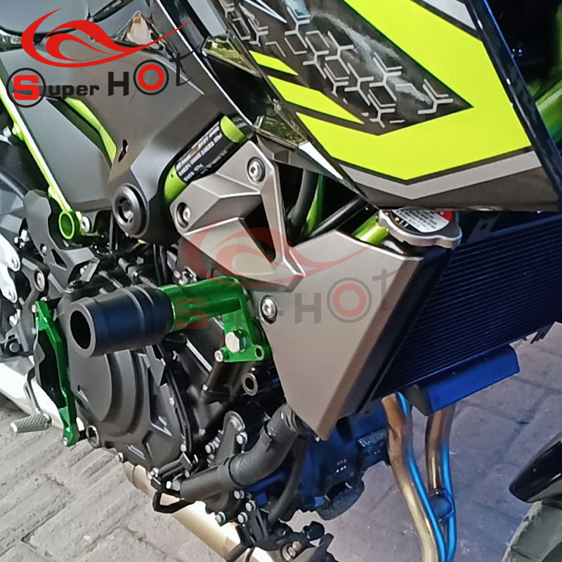 适用于川崎z400忍者ninja400改装配件车身防摔球防摔胶保护保险杠z400
