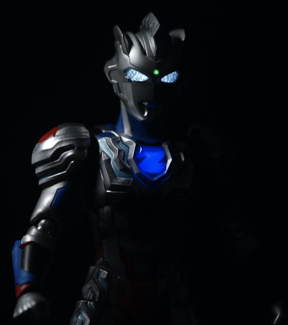 抖音热门shf磁控发光奥特曼shf奥特曼泽塔z阿尔法装甲利刃形态发光