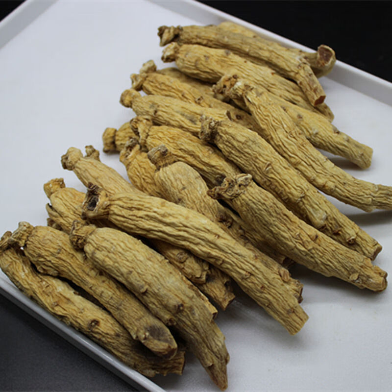 北京同仁堂原料精选东洋参 6年根东洋参参段 东洋参切片大力参太极参