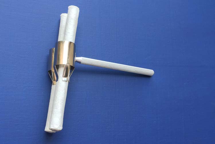 【jd健康】火龙灸夹子香灸夹子手持式粗艾条钢丝悬灸夹子艾灸架子温灸