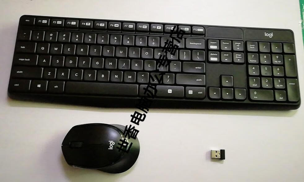 mk315无线键盘鼠标usb接收器键鼠套装k235键盘m33杰霆单独小双通接收